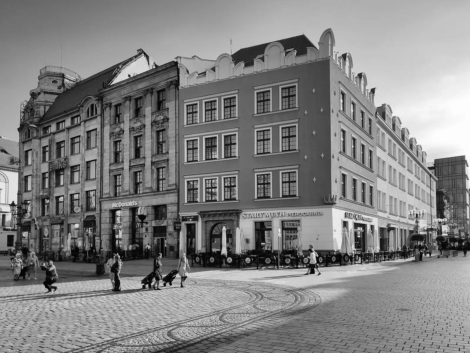 The Under the Golden Crown building on Wrocław Market Square