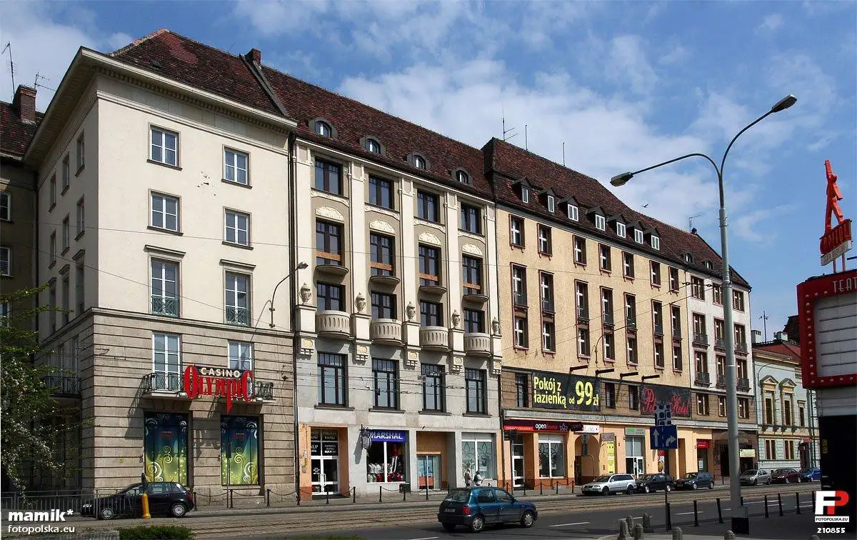 Hotel Polonia on Piłsudskiego Street in Wrocław